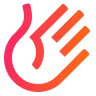 Hands-on learning icon