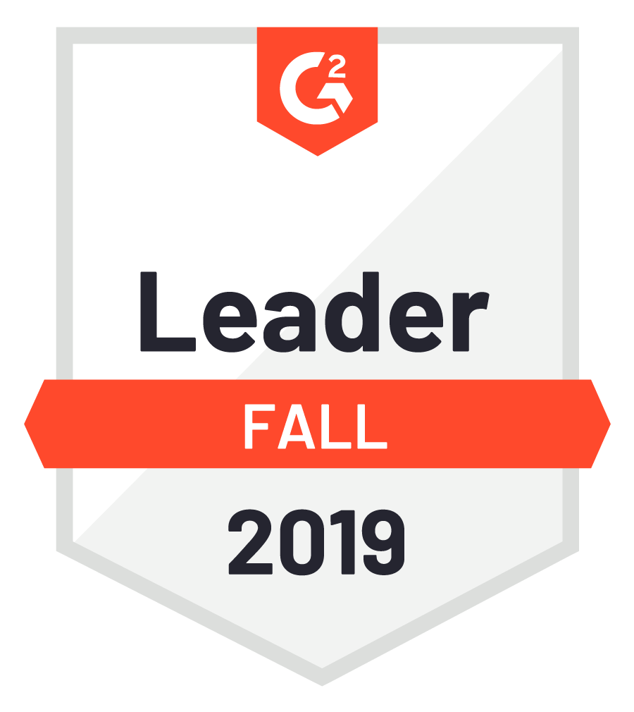 G2 crowd leader winter 2019 badge